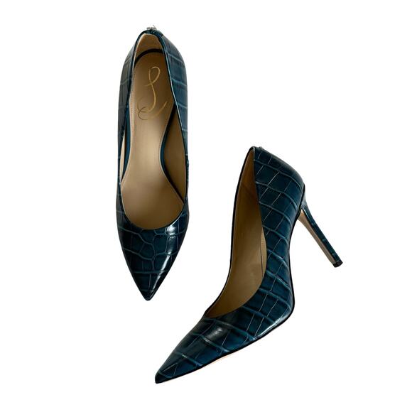 Sam Edelman Shoes - Sam Edelman Women’s Hazel Wild Indigo Pointed Toe High Heel Pumps Size 8